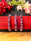 Bracelet Améthyste – Pierres Naturelles (8 mm)
