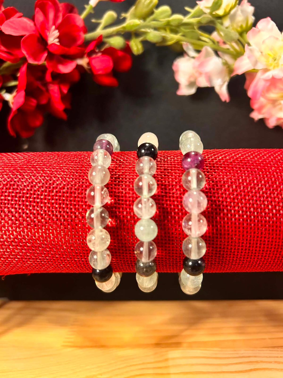 Bracelet en Fluorine – Pierres Naturelles (8 mm)