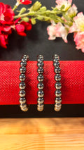 Bracelet en Hématite – Pierres Naturelles (8 mm)