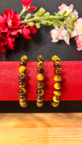 Bracelet en Œil de Tigre – Pierres Naturelles (8 mm)