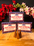Encens Satya Anti-Stress – Cônes à Reflux (Backflow)