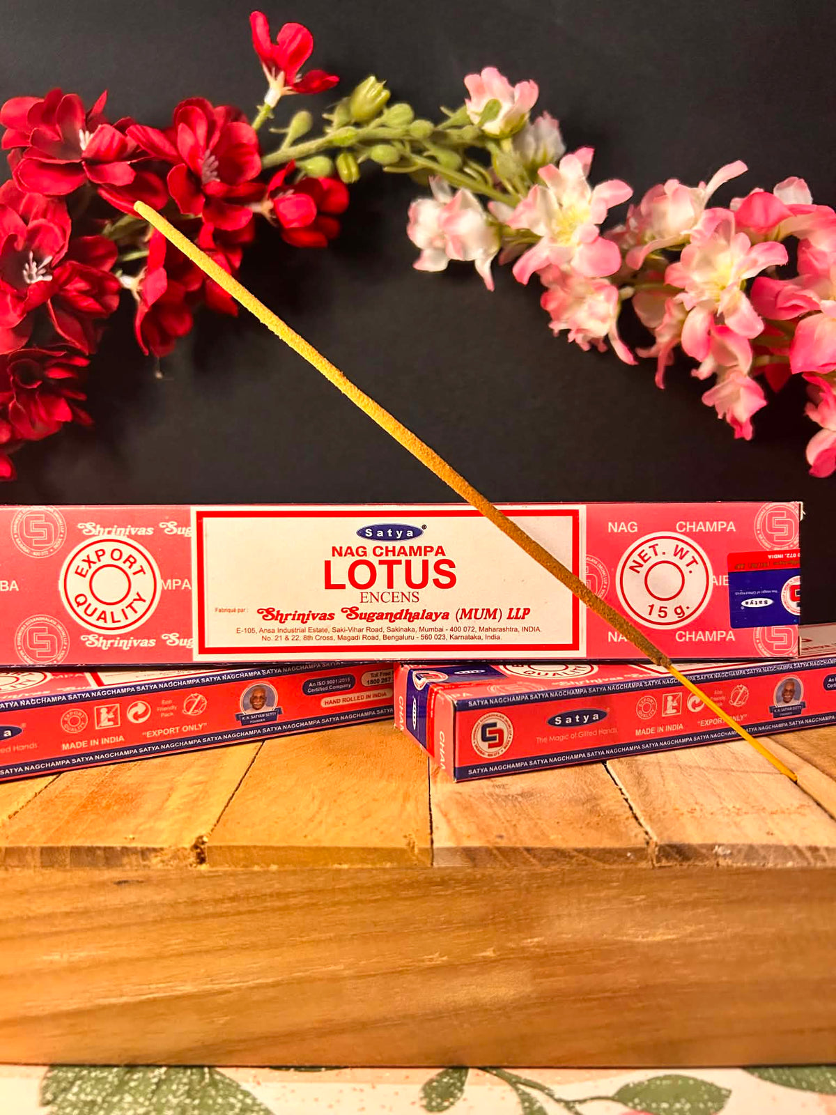 Encens Satya Lotus – Fleur de Lotus