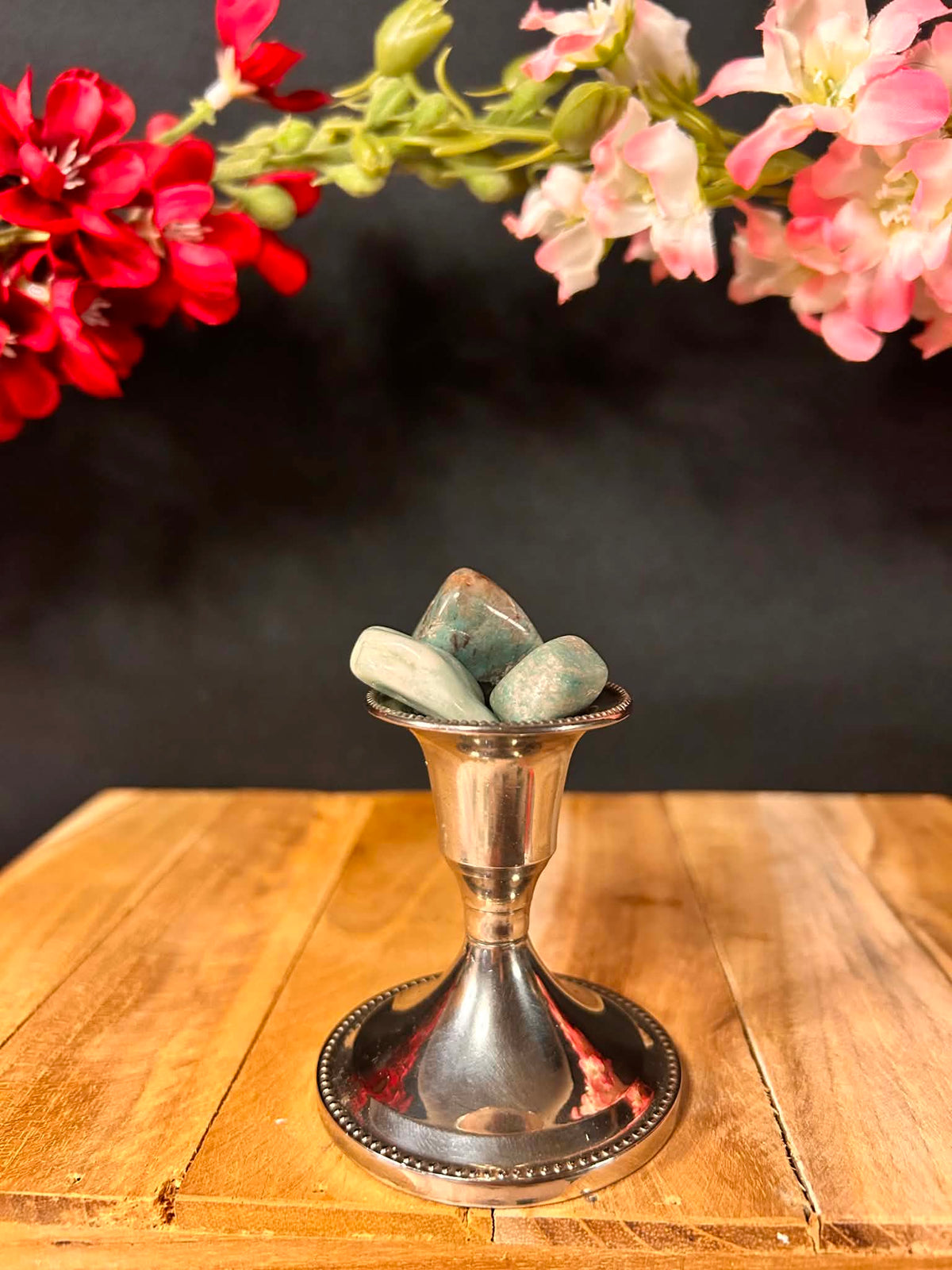 Pierre roulée en Amazonite – Pierre Naturelle
