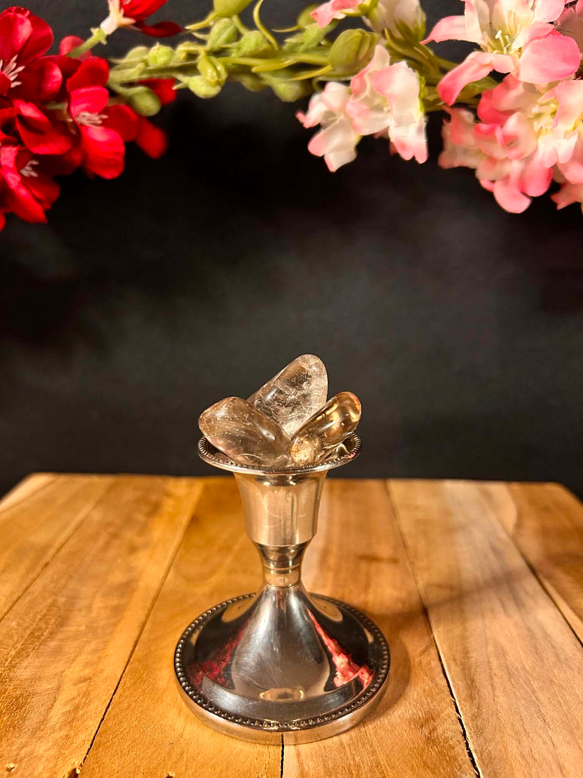 Pierre Roulée en Quartz Fumé - Pierre Naturelle