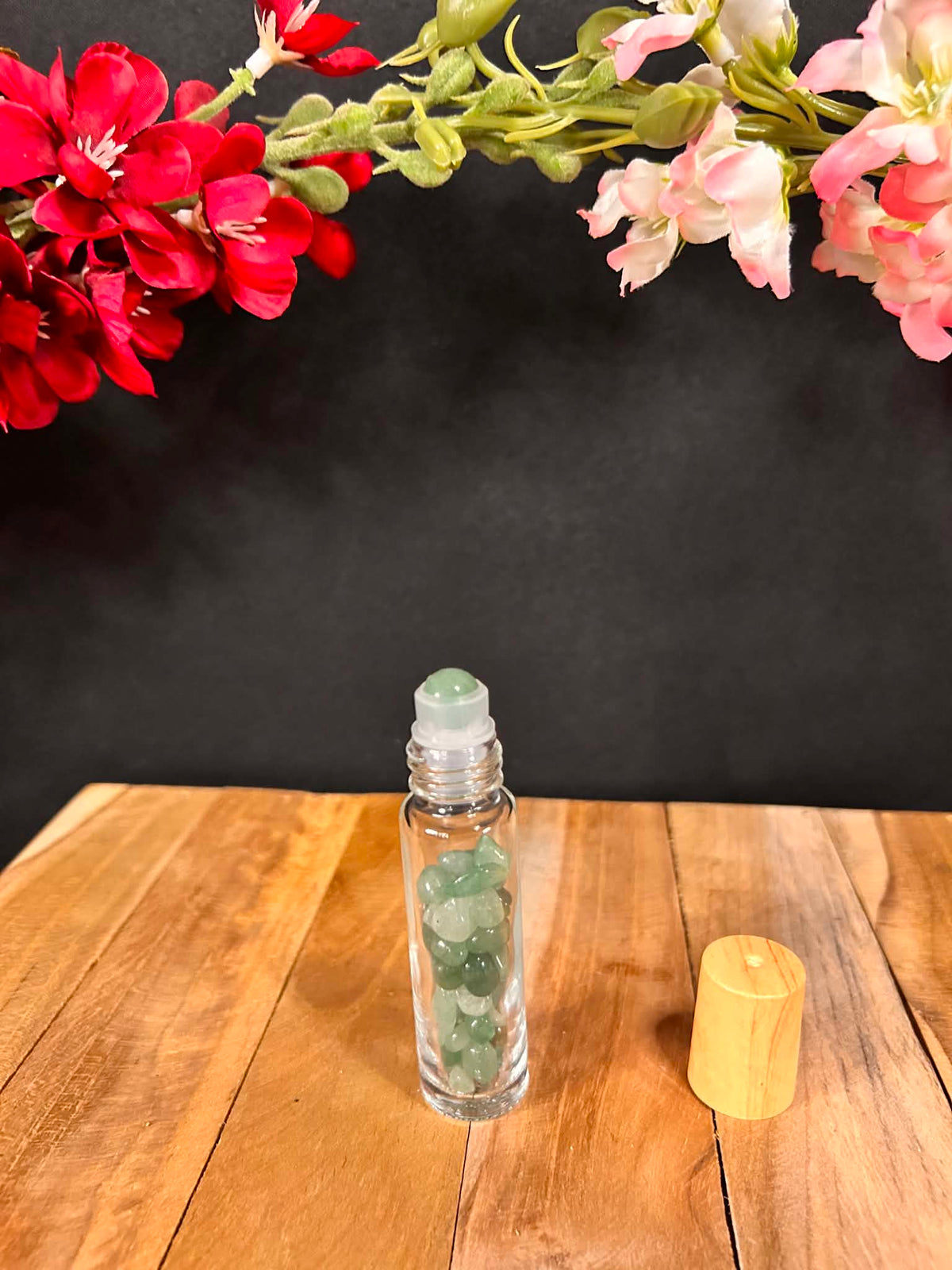 Roll-on avec pierres naturelles - Aventurine